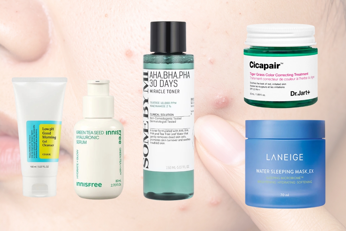 Best Korean Skincare for Acne-Prone Skin (Complete K-Beauty Routine Guide)